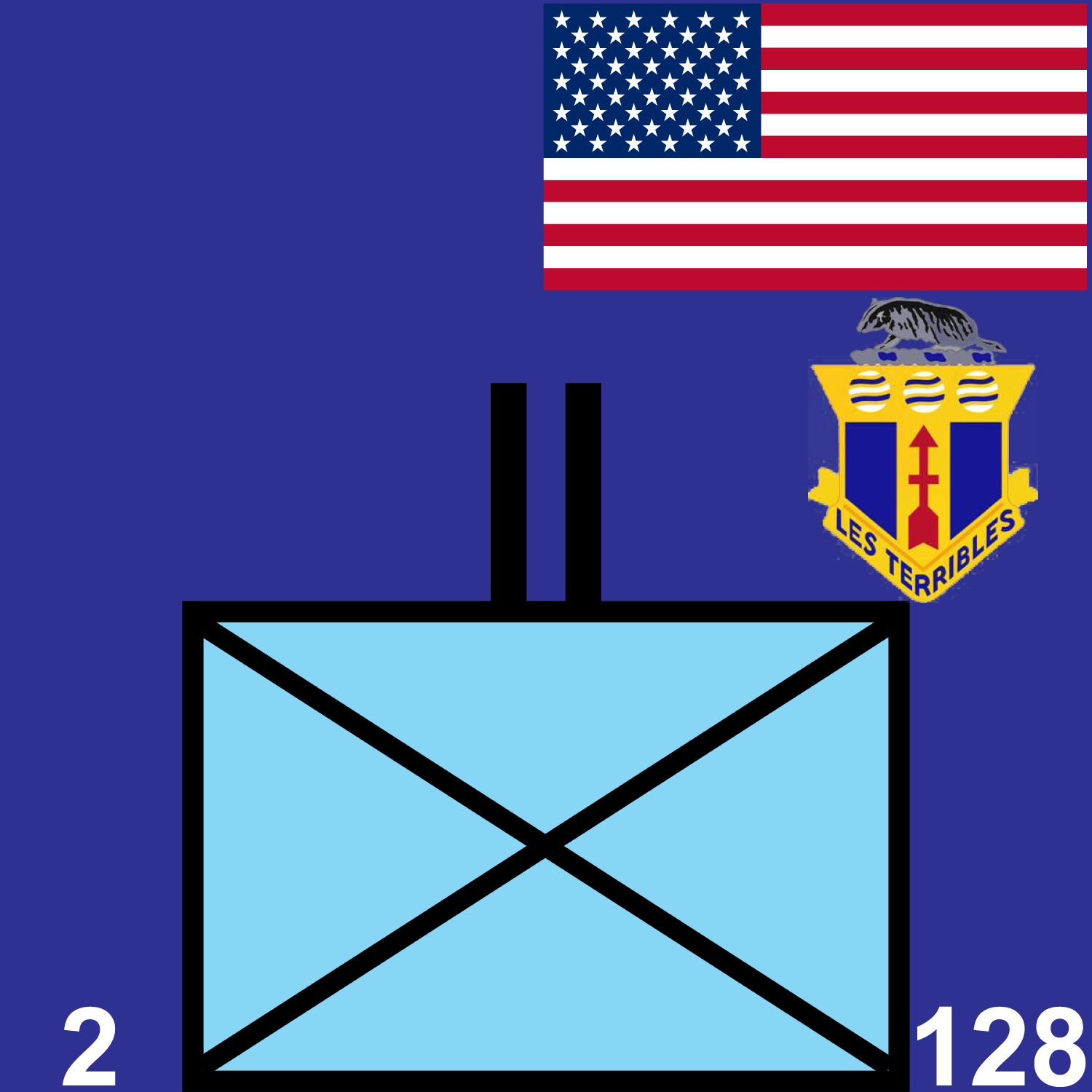 2d Battalion, 128th Infantry Regiment icon